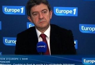 Jean-Luc Mélenchon dénonce les "arguments xénophobes" de François Fillon à l'encontre d'Eva Joly