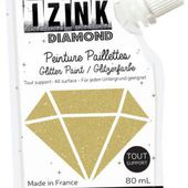 AL80835 : IZINK DIAMOND Peinture Paillettes - Doré Fée du scrap