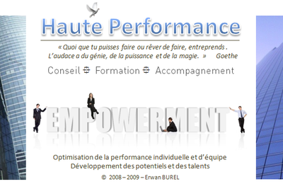 Le nouveau site web de Haute Performance !