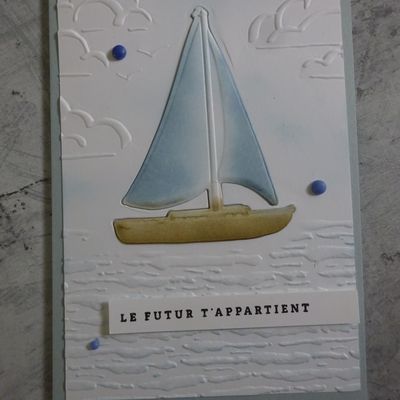 [ ASTUCE SCRAP ] comment utiliser un plioir à gaufrage hybride? Hisse la Grand-Voile