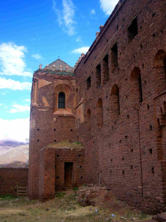 Photos de qsour et qasba au sud du Maroc.