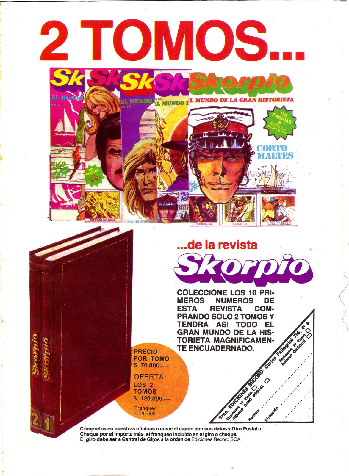 Skorpio (Edición original Argentina)...Vol...8