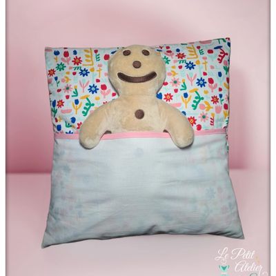 Tuto couture débutant : coudre une housse de coussin avec poche pratique