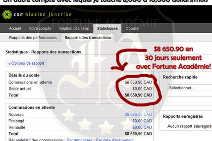  Fortune Académie - Apprenez Comment Faire Fortune Sur Internet...