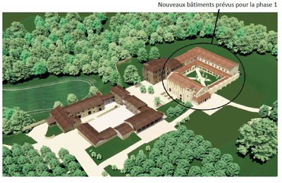 Abbaye Sainte-Marie de la Garde : Encore un beau projet de construction religieuse en cours !