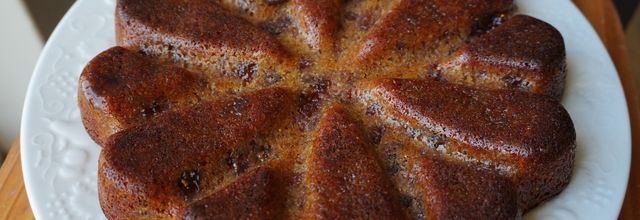 Gâteau fondant à la confiture de figues