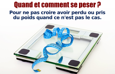 Comment savoir son poids sans se peser