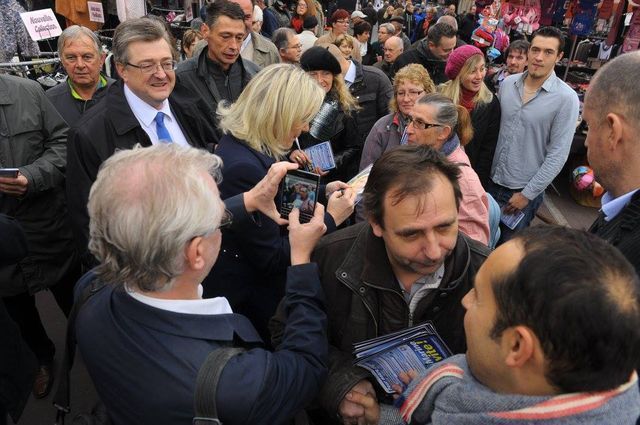 Marine Le Pen était sur le Marché de Beauvais samedi dernier !