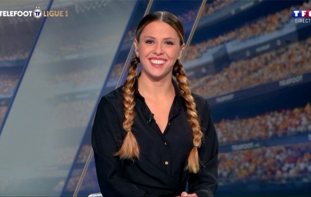 Marine Marck Téléfoot et Rendez Vous Sport TF1 le 05.12.2021