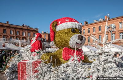 Première visite au marché de Noël Toulousain 2023