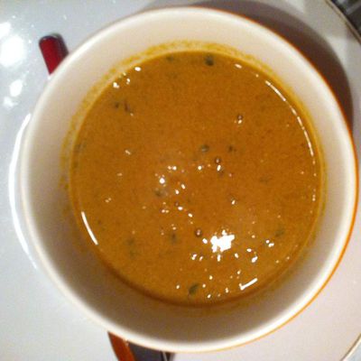 Soupe au saumon dukan