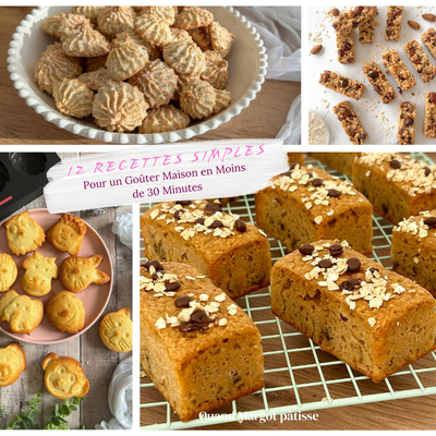 12 Recettes Simples pour un Goûter Maison en Moins de 30 Minutes