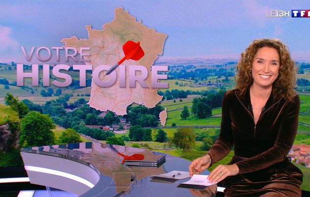 Marie-Sophie Lacarrau Le 13H TF1 le 26.10.2021