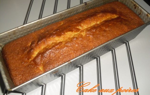 Cake aux poires