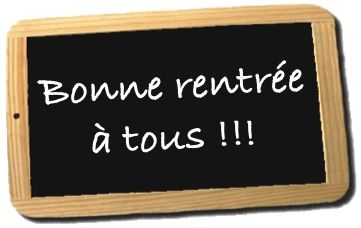 Toute l'équipe de la FCPE souhaite une bonne rentrée scolaire à vos enfants !