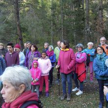 Festival feuille d'automne , promenade au bord du Verdon 