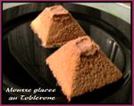 Mousse glacée au Toblerone