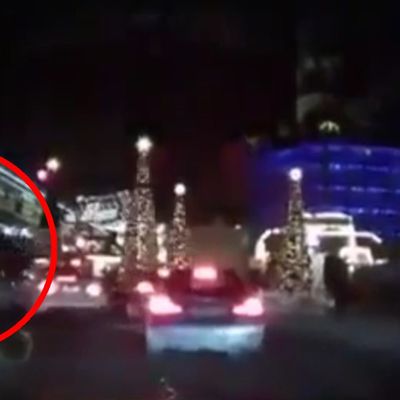 Berlin attack caught on dashcam - Truck attack video