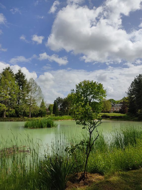 Jardin d'exception, printemps tardif, mai 2021