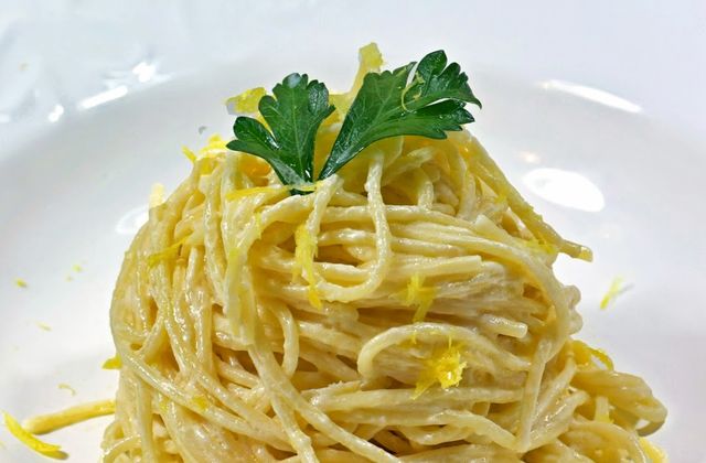 Pâtes au citron