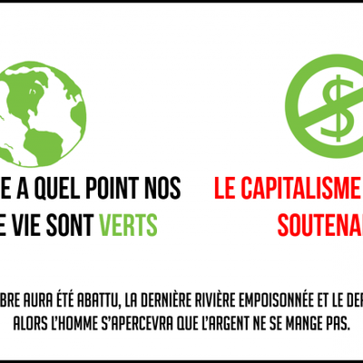 Le capitalisme, vert ou pas, est un suicide écologique