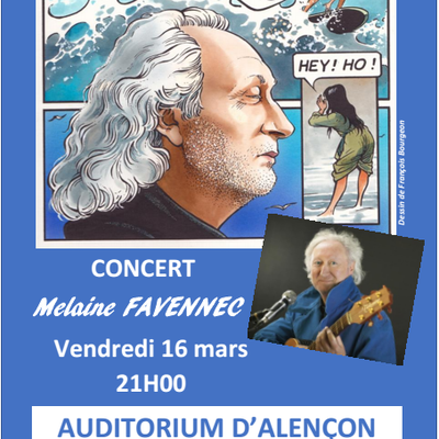 16 mars : Concert de Melaine Favennec