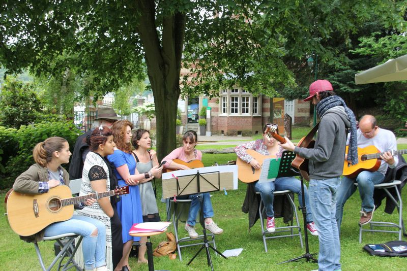 Atelier guitares flok MJC Lillebonne 18-06-2016