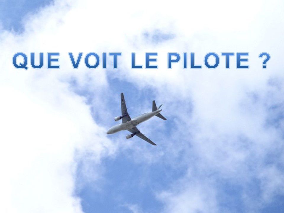 Divers - Que voit le Pilote