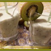 Lait frappé aux kiwis