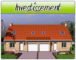 Plans de maison investissement locatif Inv02