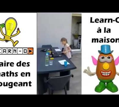 Des maths en bougeant à la maison