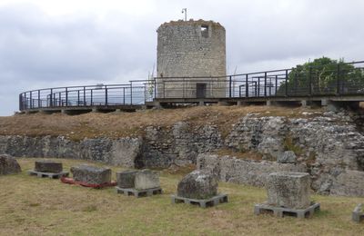 Site archéologique gallo-romain du Fâ à Barzan en Charente-Maritime.
