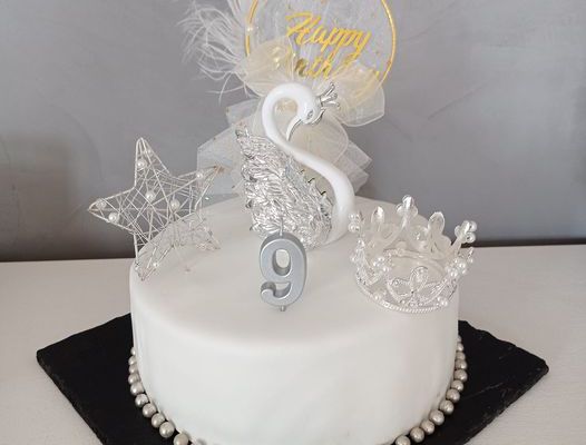 Gâteau princesse "cygne" 