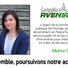 Portrait d’une candidate : Marion SAUX