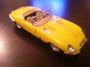 jaguar type E 1961 1/18