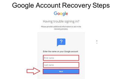 How To Recover Google Account Steps By Steps Help