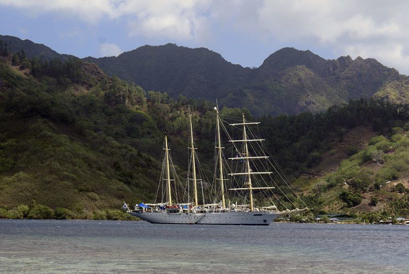 Partie de notre voyage de noces sur l'ile de Moorea.