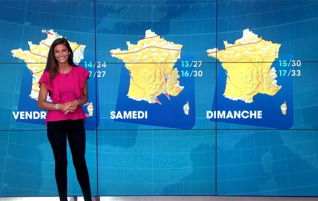 Tatiana Silva Météo LCI le 13.07.2017