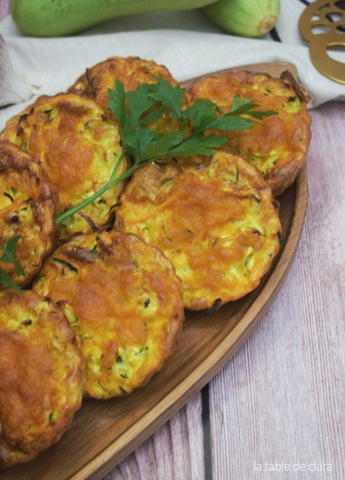 Galettes légumes four