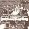 MadeInRégionEst au 18è salon "La Table Vosgienne" & une tombola gratuite permanente