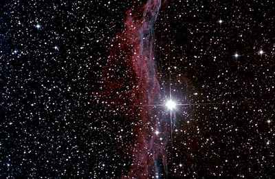 NGC 6960 la petite dentelle de la constellation du cygne le 15 août 2018