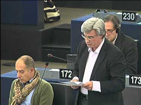 Parlement Européen - Patrick Le Hyaric demande à Mario Monti de renoncer à l'austérité