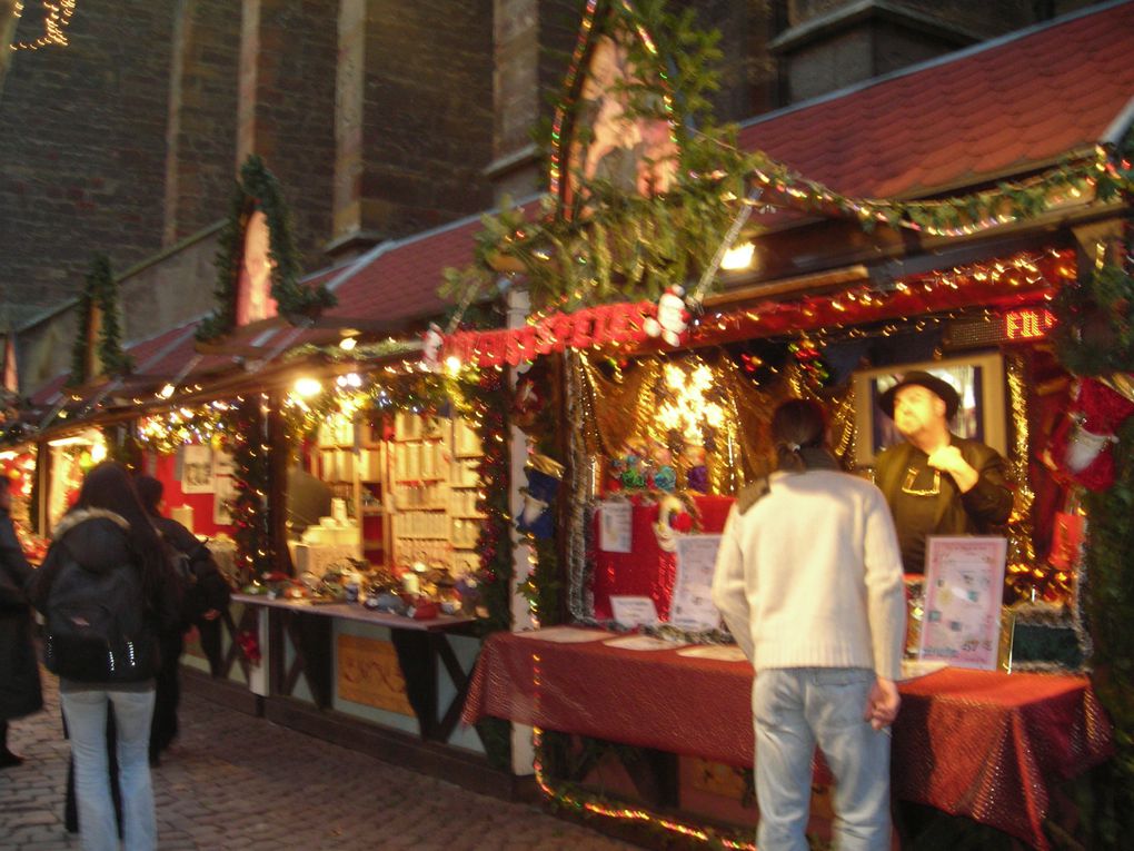 week-en d'ouverture du marché de Noël, Colmar, Strasbourg, Obernai