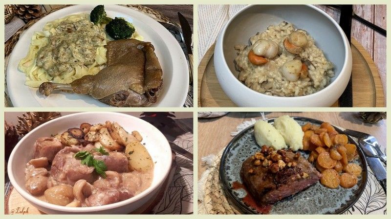 Des idées pour des plats festifs