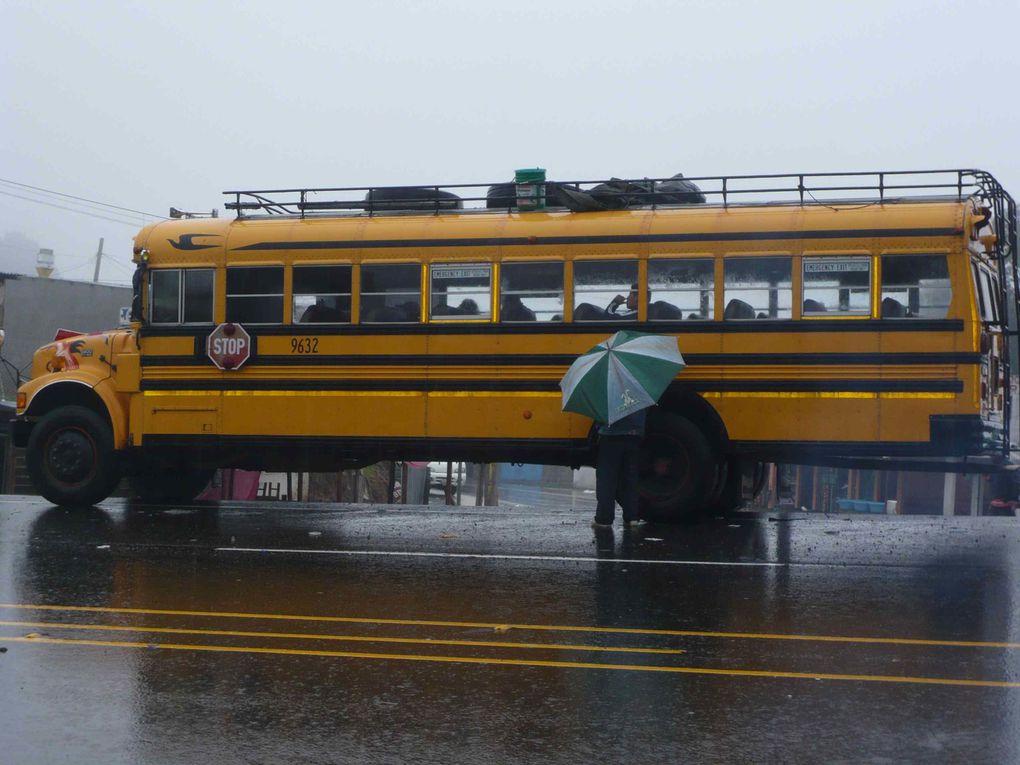 Guatemala, on y a passé une semaine de Panajachel à la capitale, entre les pluies d'Agatha et les bus des Etats-Unis !