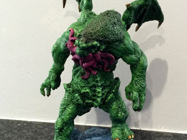 Cthulhu from Scibor miniatures painted