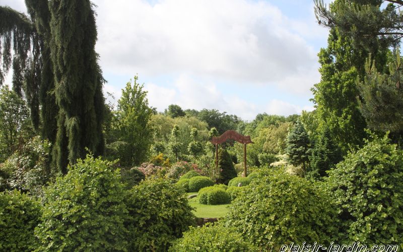 Visite d'un jardin remarquable: Le point du jour 