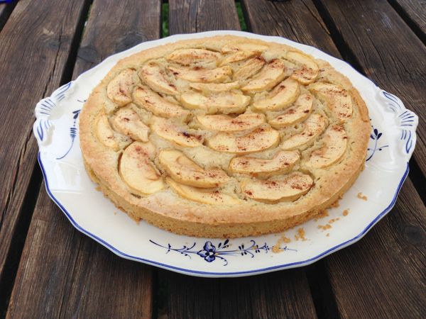 tarte aux pommes cannelle