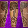 Tatouage arbre de vie corps de femme