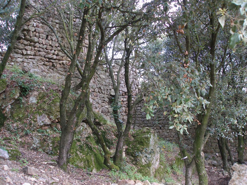 Le village en ruine de Saint-Marcel...
Ma visite du jour...